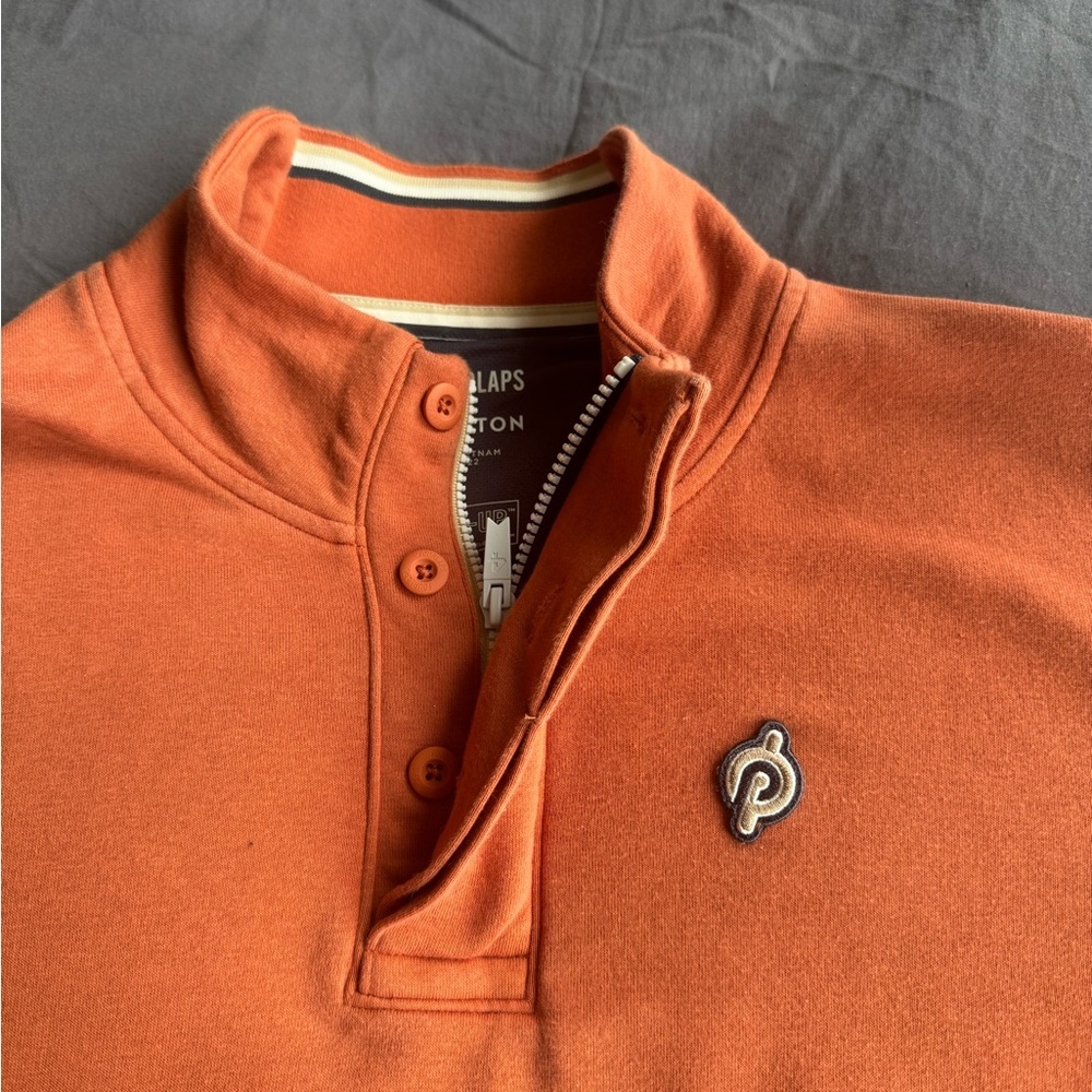 Orange Peloton Quarter-Zip Jacket - Picture 4 of 12